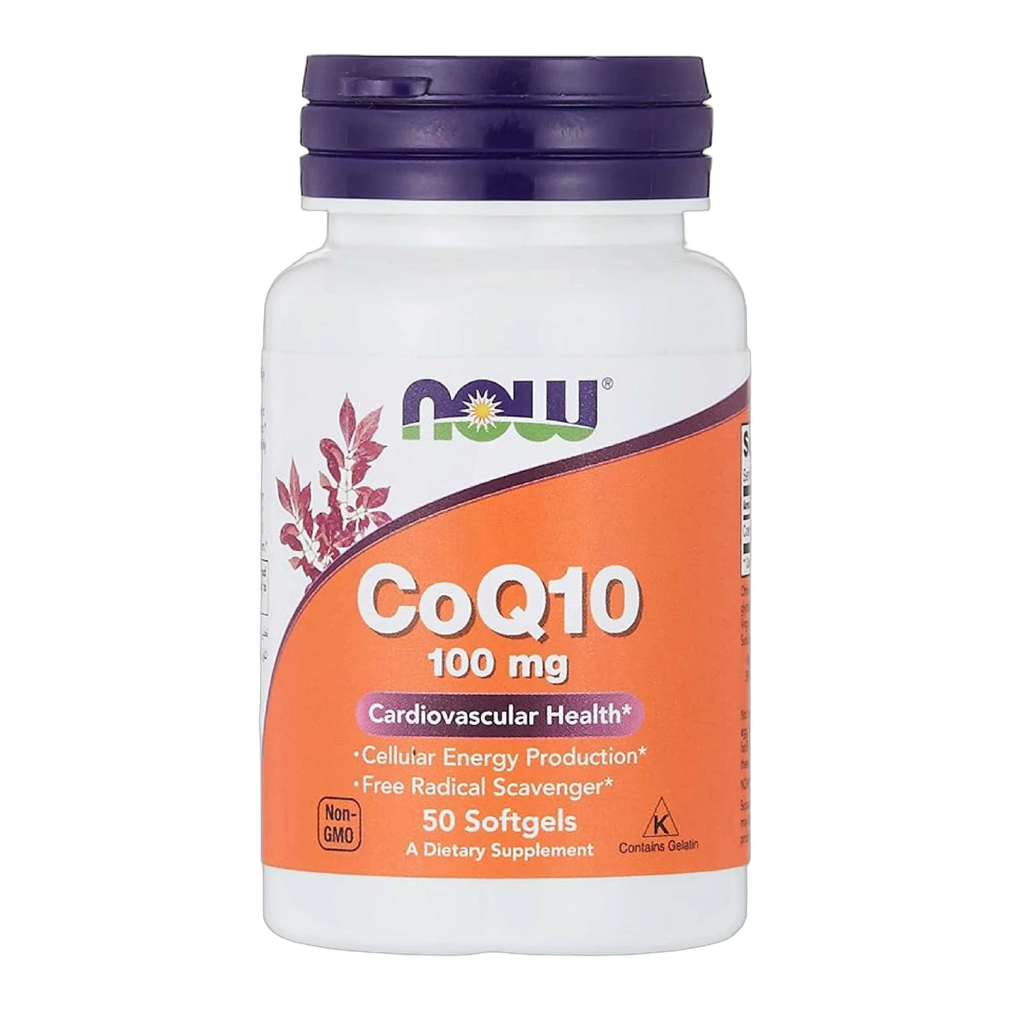 Coenzyme Q10 100 mg 50 Softgel Capsules