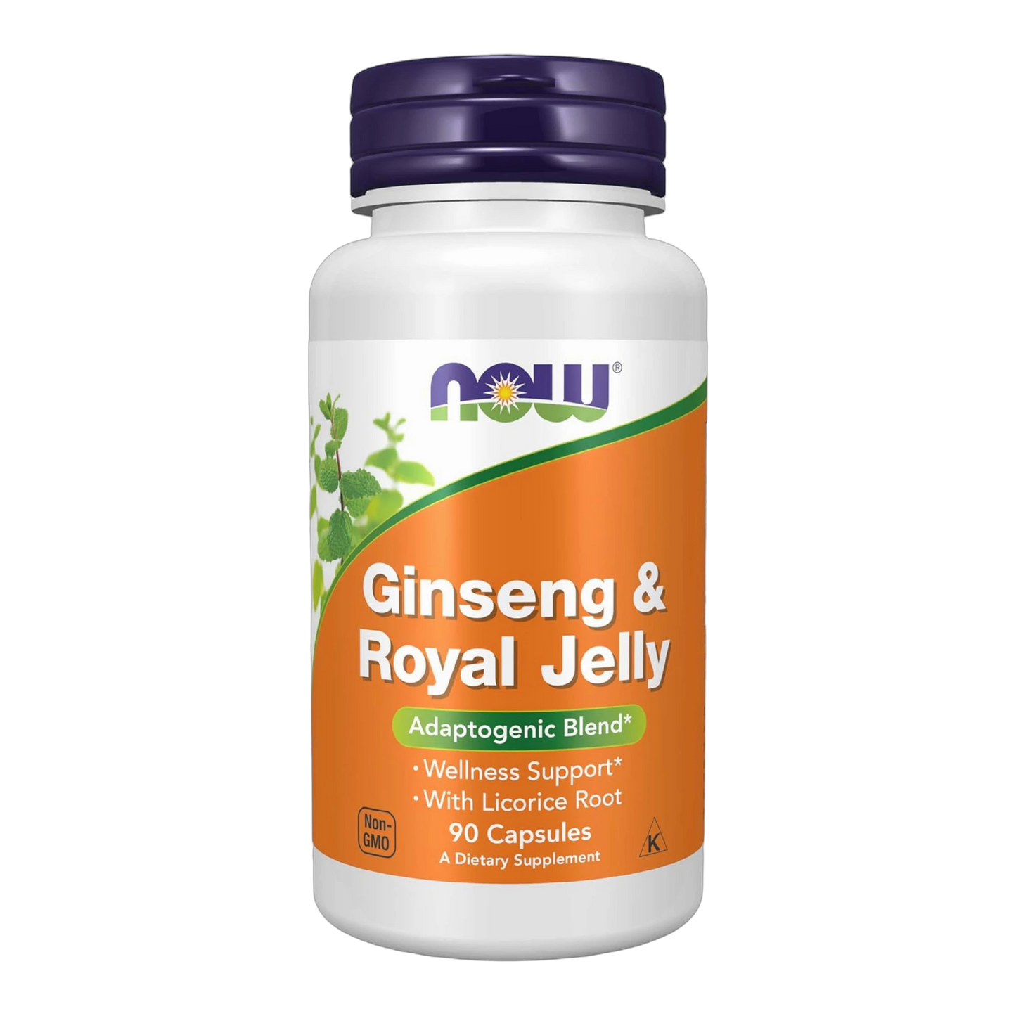Ginseng and Royal Jelly 100 mg 90 Veg Capsules)