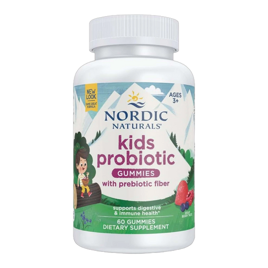 Kids Probiotic Gummies Probiotics and Prebiotic Fiber 60 Gummies