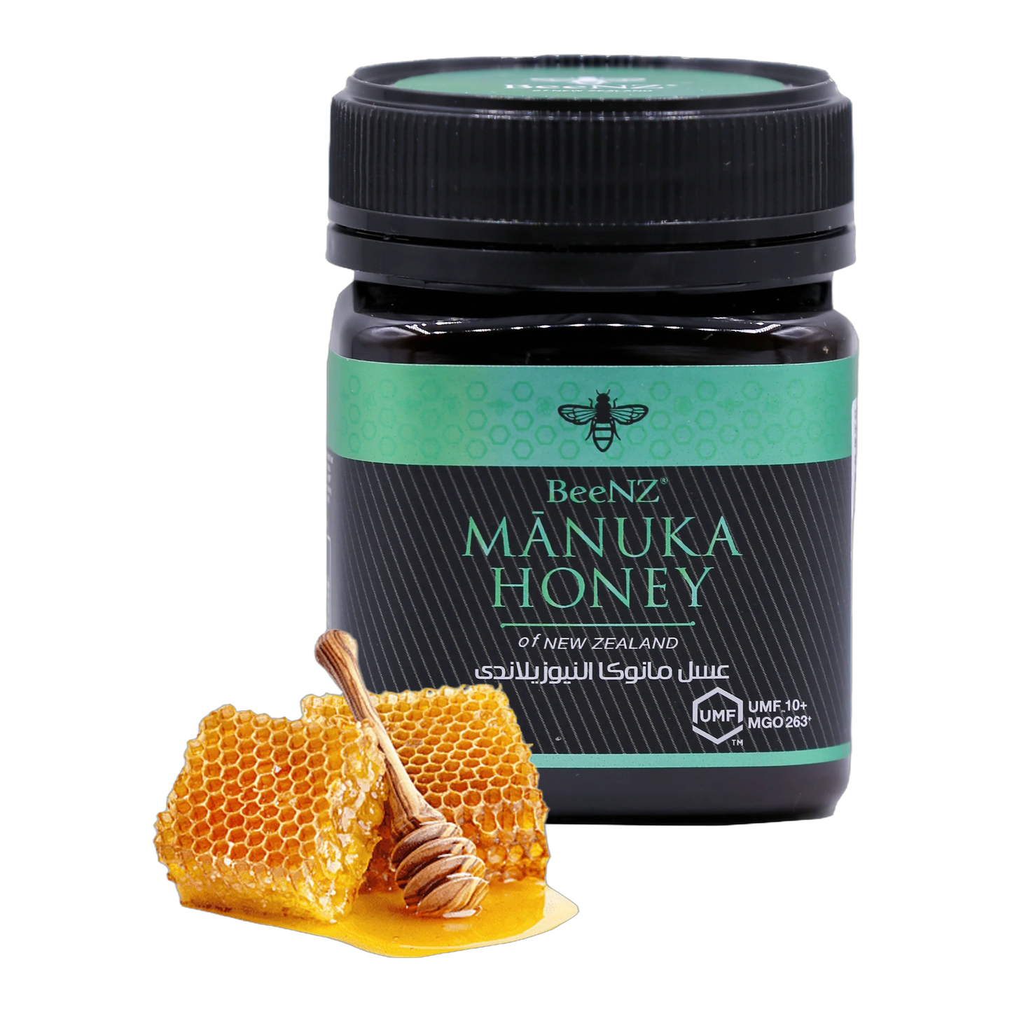 BeeNZ Manuka Honey New Zealand UMF +10 250 g