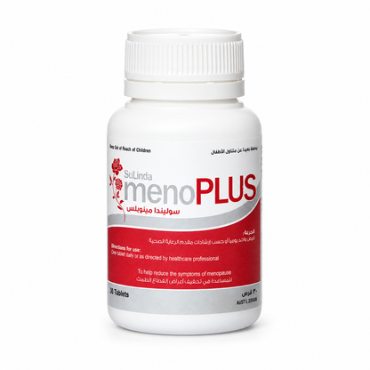 Meno Plus Soy Extract to Reduce Menopause Symptoms 30 Tablets
