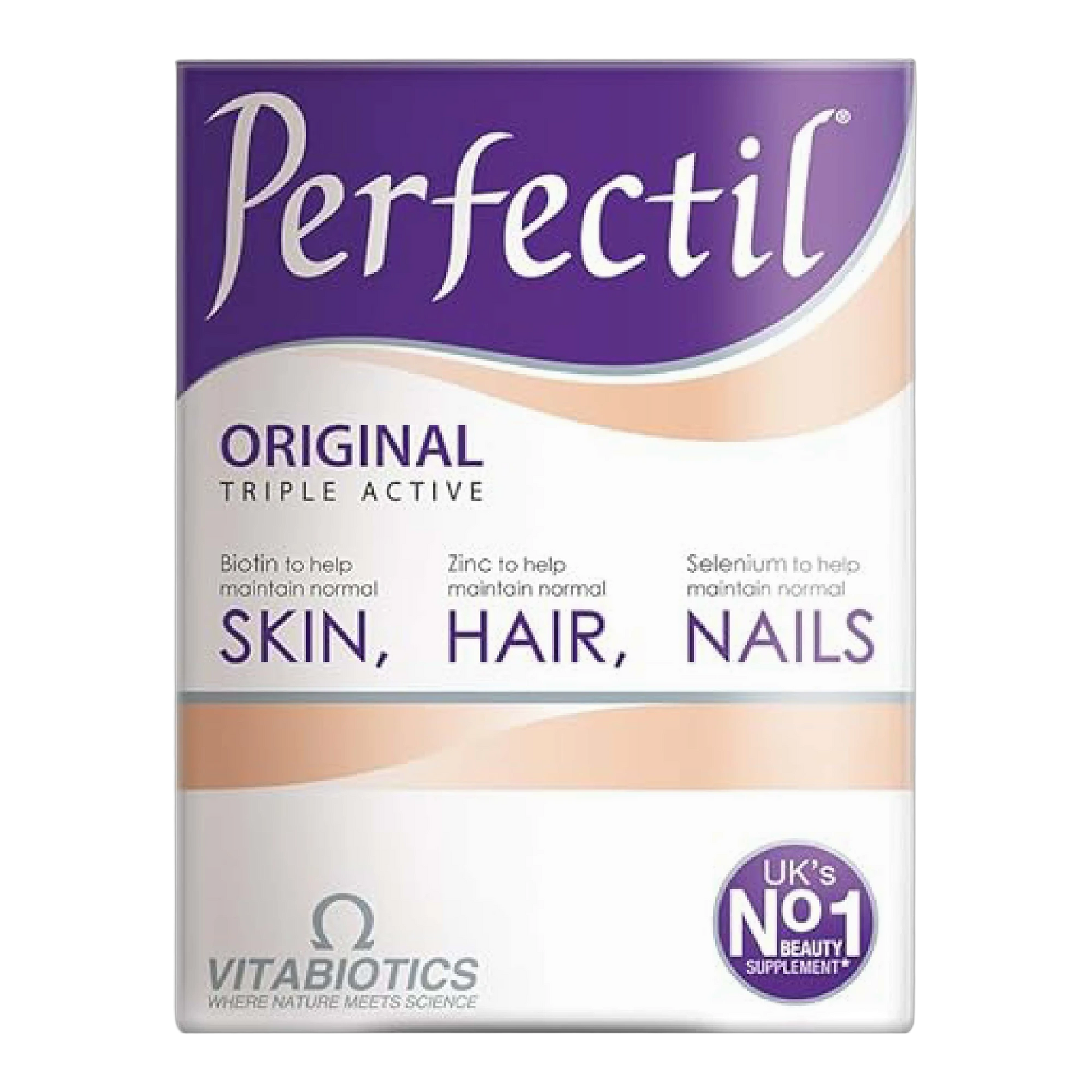 Perfectil Original Biotin, Zinc and Selenium 30 Tablets