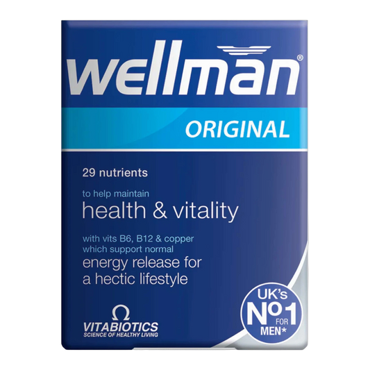 Wellman Original Co-Q10, L-Carnitine and Siberian Ginseng 30 Tablets
