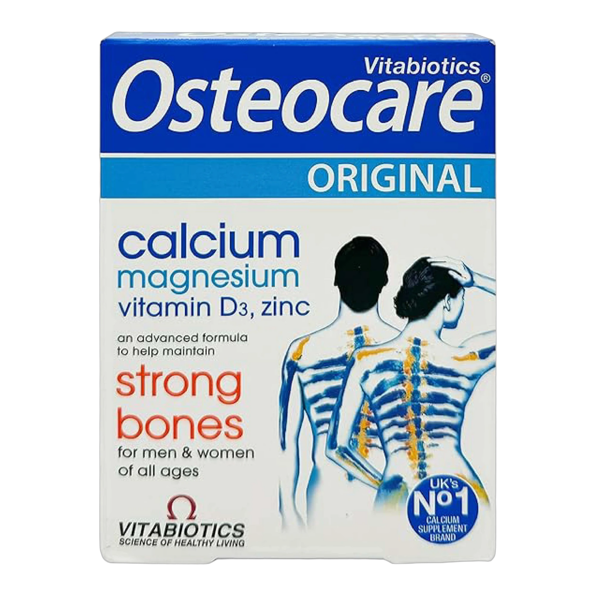 Osteocare Original Calcium, Magnesium and Vitamin D3 30 Tablets