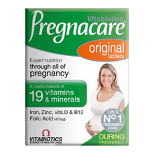 Pregnacare Original Folic Acid, Vitamin D & B12 – 30 Tablets