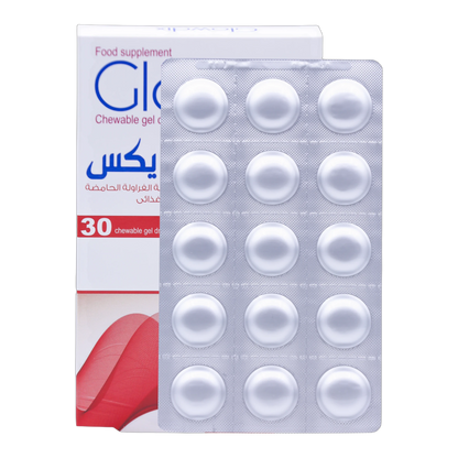 Glowdix Argan Oil Fish Oil 0.398g Strawberry Flavor 30 Gummies