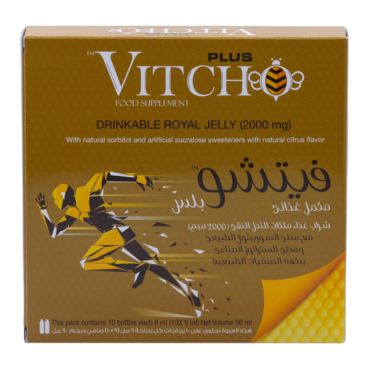 Vitcho Plus Royal Jelly 2g Citrus Flavor 10 Bottles