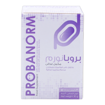 Probanorm Probiotic Vitamin C Vitamin D Vitamin B12 and  Zinc Strawberry Flavor 30 Sachets