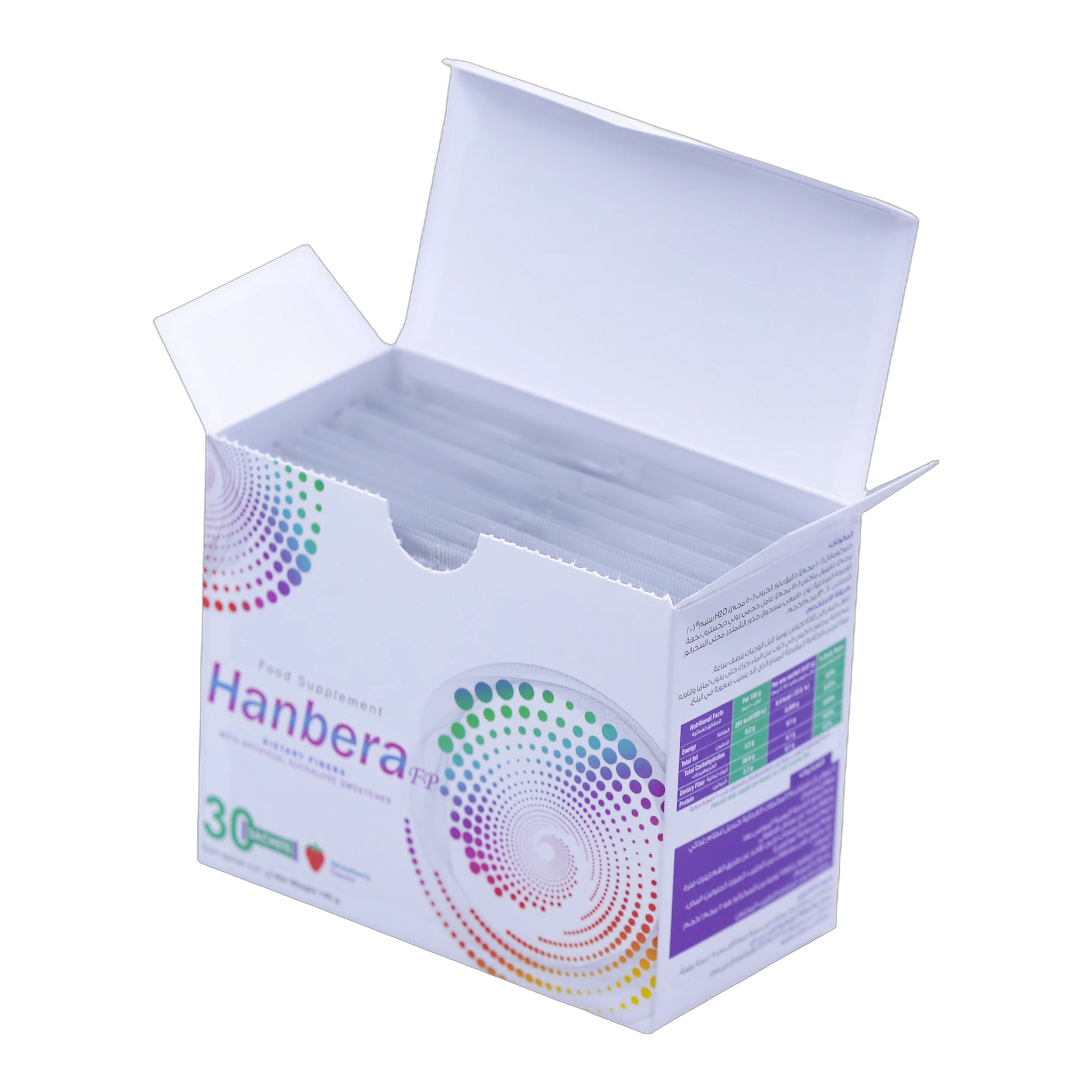 Hanbera Glucomannan 1g Strawberry Flavor 30 Sachets