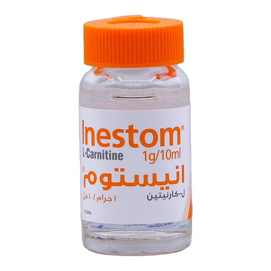 Inestom L-Carnitine 1g 10 Bottles