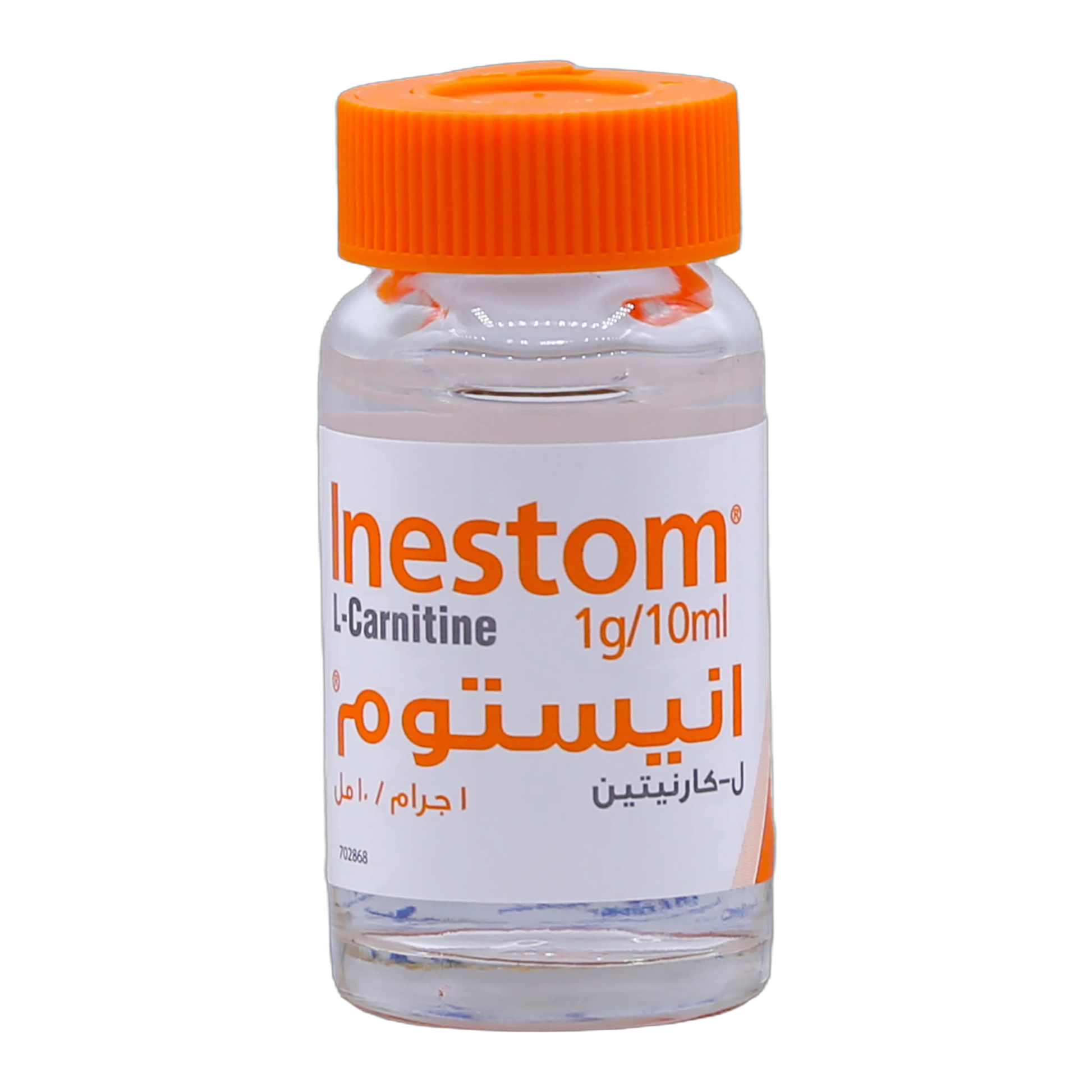 Inestom L-Carnitine 1g 10 Bottles