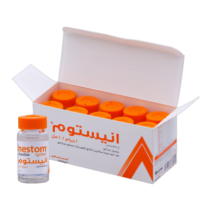 Inestom L-Carnitine 1g 10 Bottles