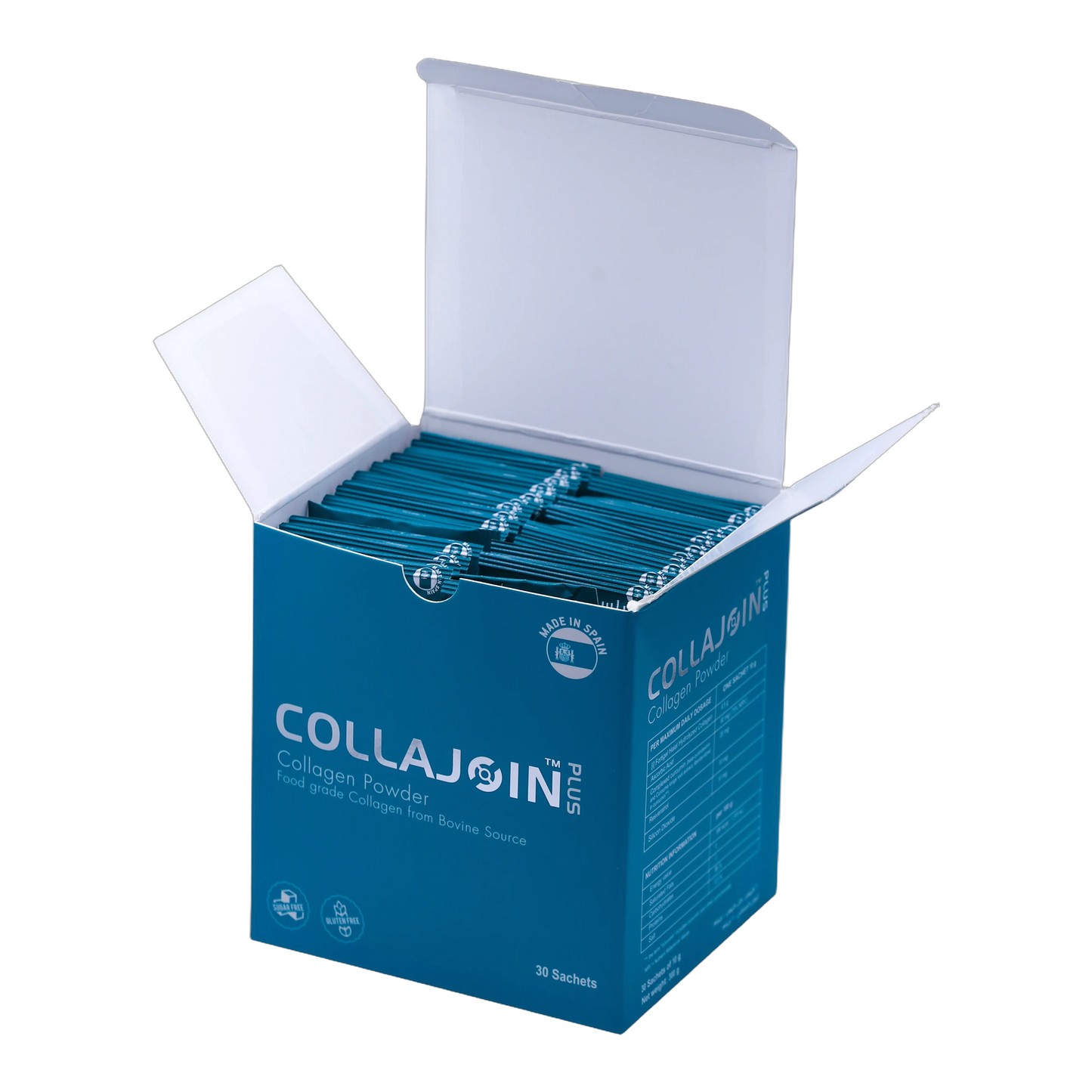 Collajoin Plus Bovine Hydrolyzed Collagen 9.9 g with Vitamin C and Curcumin 30 Sachets