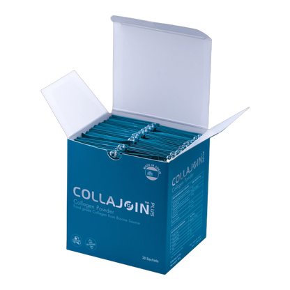 Collajoin Plus Bovine Hydrolyzed Collagen 9.9 g with Vitamin C and Curcumin 30 Sachets