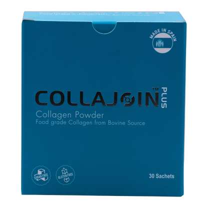 Collajoin Plus Bovine Hydrolyzed Collagen 9.9 g with Vitamin C and Curcumin 30 Sachets