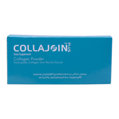 Collajoin Plus Bovine Hydrolyzed Collagen 9.9 g with Vitamin C and Curcumin 30 Sachets