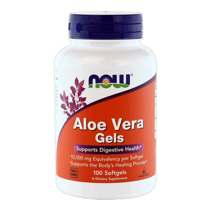 Aloe Vera Gel 10 g 100 Softgel Capsules