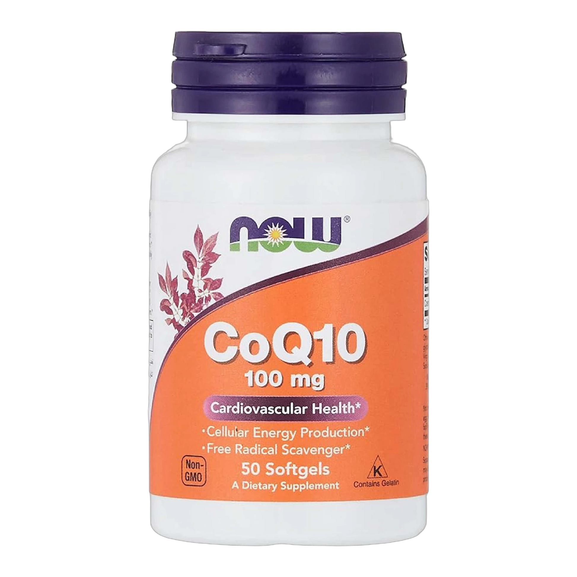 Coenzyme Q10 100 mg 50 Softgel Capsules