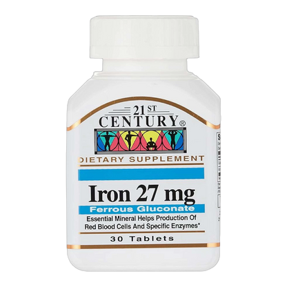 Iron 27 mg 30 Tablets