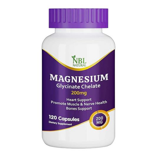 NBL Magnesium Glycinate Chelate 200 mg 120 Capsules