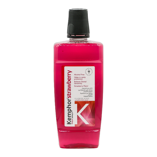 kemphor strawberry mouthwash sodium fluoride 0.05% 500 ml
