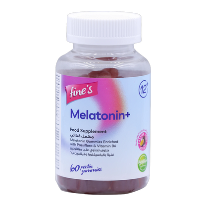 Fine's Melatonin 2 mg Gummies Passion Fruit Flavor 60 Pieces