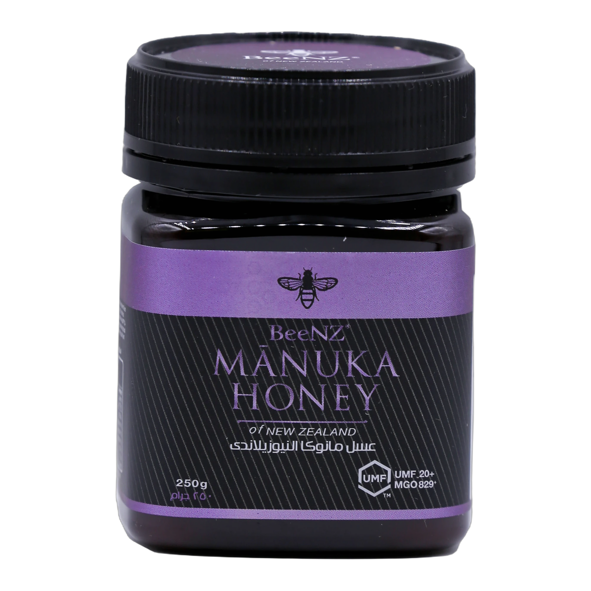 BeeNZ Manuka  Honey New Zealand UMF +20 250 g
