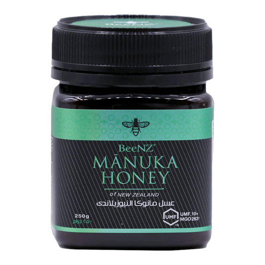 BeeNZ Manuka  Honey New Zealand UMF +10 250 g