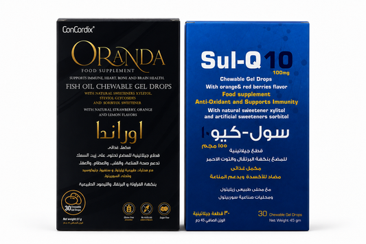 Heart & Omega Support Bundle – Oranda Omega-3 + Sul-Q10