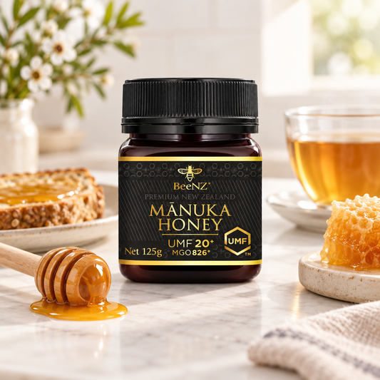 BeeNZ Manuka  Honey New Zealand UMF +20 250 g